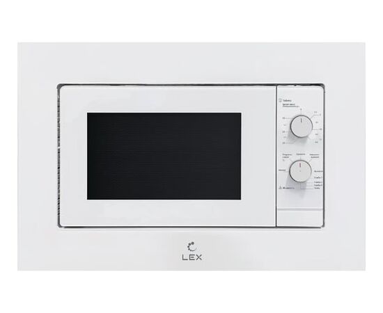  Встраиваемая микроволновая печь LEX Bimo 20.04 White 