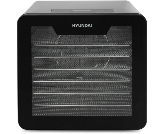  Сушка для фруктов и овощей Hyundai HYFD-8802 14под. 600Вт серебристый 