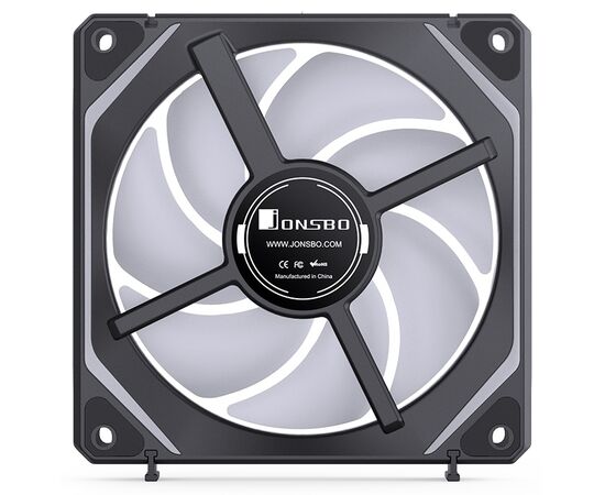  Вентилятор JONSBO ZL-120BR(3 in 1) Black 120х120х25мм Reverse (ARGB LED, 800-1800об/мин, черный) Retail 