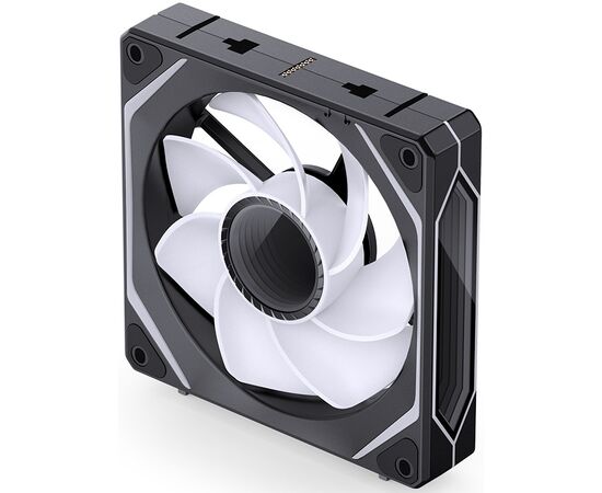  Вентилятор JONSBO ZL-120BR(3 in 1) Black 120х120х25мм Reverse (ARGB LED, 800-1800об/мин, черный) Retail 