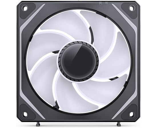  Вентилятор JONSBO ZL-120BR(3 in 1) Black 120х120х25мм Reverse (ARGB LED, 800-1800об/мин, черный) Retail 