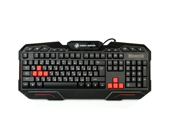  Клавиатура Dialog KGK-11U Gan-Kata мембранная игровая USB (black) (69334) 