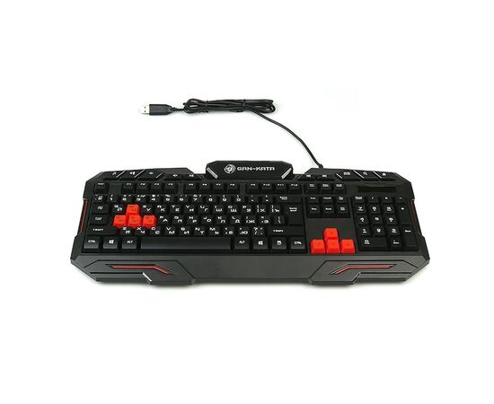  Клавиатура Dialog KGK-11U Gan-Kata мембранная игровая USB (black) (69334) 