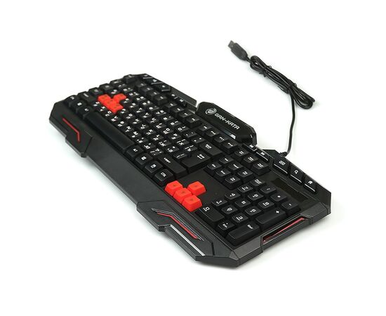  Клавиатура Dialog KGK-11U Gan-Kata мембранная игровая USB (black) (69334) 