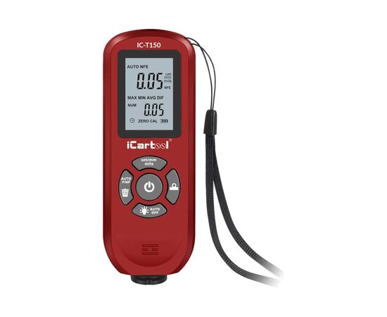  Толщиномер лакокрасочных покрытий iCarTool IC-T150 Fe/NFe 