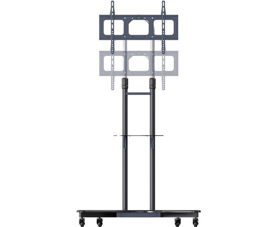  Стойка для телевизора Cactus CS-ST31 черный 37"-75" макс.81.6кг напольный мобильный 