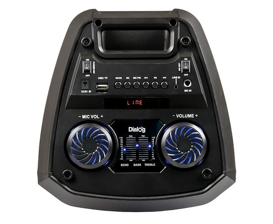  Портативная акустика напольная Dialog Oscar AO-12, микрофон BT (black) (106332) 
