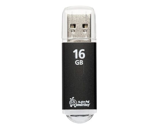  Флэш накопитель USB 16 Гб Smart Buy V-Cut (black) 