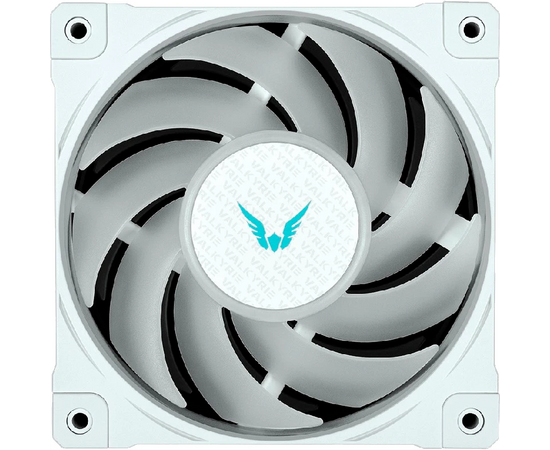  Кулер Valkyrie DL125 Vind White (HW NA125-W) / 6HPx6mm, 230W TDP, 2x120mm ARGB fans, 800-1850RPM, 80CFM, 29dBA 