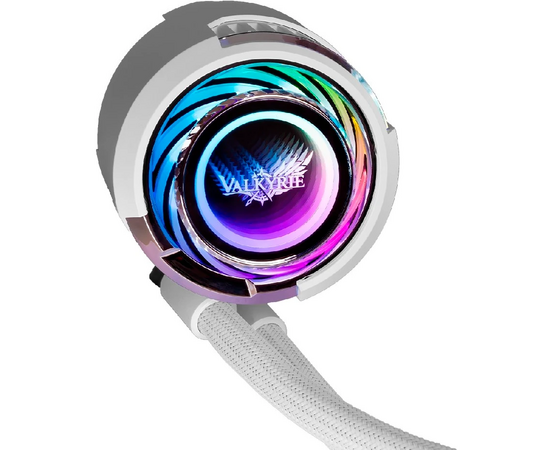 СВО Valkyrie Jarn 280 ARGB White (HW C280W) / 2x140mm ARGB fans, 500-1850RPM, 105CFM, 32dBA, 300W TDP 