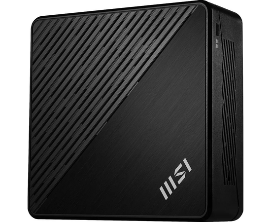  Неттоп MSI Cubi N ADL-030XRU (9S6-B0A911-099) slim N200 (1) 8Gb SSD256Gb UHDG noOS 2xGbitEth WiFi BT 65W черный 