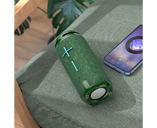 Портативная колонка BOROFONE BR24 Fashion, Bluetooth, темно-зеленый 
