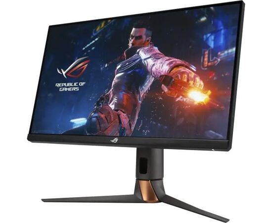  Монитор Asus Rog Swift PG27UQR (90LM03A0-B02370) черный 27" IPS LED 16:9 HDMI полуматовая HAS Piv 600cd 178гр/178гр 3840x2160 120Hz 