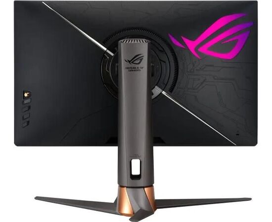  Монитор Asus Rog Swift PG27UQR (90LM03A0-B02370) черный 27" IPS LED 16:9 HDMI полуматовая HAS Piv 600cd 178гр/178гр 3840x2160 120Hz 