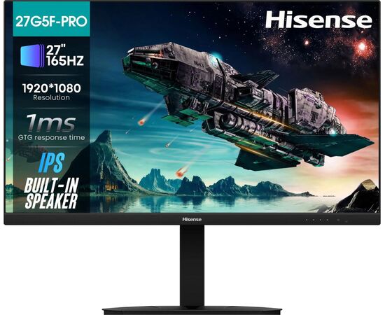  Монитор HISENSE 27G5F-Pro 27" IPS FHD черный 