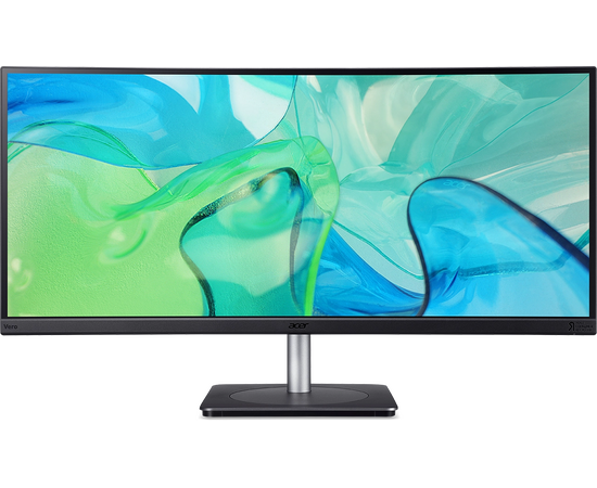  Монитор Acer Vero CB343CURbemiiphuzx (UM.CB3EE.001) 34'', ZeroFrame, Curved 3800R Black, 21:9, IPS, 3440x1440, 4ms, 300cd, 60Hz, 2xHDMI(2.0) + 1xDP 