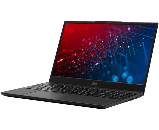  Ноутбук IRU Tactio 15ALG (2023571) Core i5 1235U 16Gb SSD512Gb Intel Iris Xe graphics 15.6" IPS FHD (1920x1080) Free DOS black 4500mAh 
