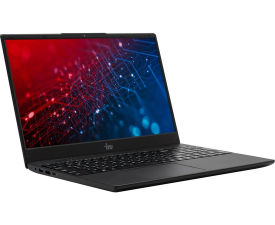  Ноутбук IRU Tactio 15ALG (2023571) Core i5 1235U 16Gb SSD512Gb Intel Iris Xe graphics 15.6" IPS FHD (1920x1080) Free DOS black 4500mAh 