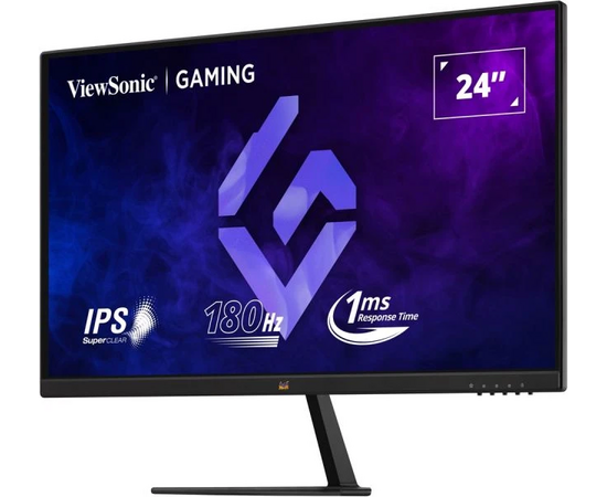  Монитор ViewSonic VX2479-HD-PRO черный IPS LED 1ms 16:9 HDMI матовая 1000:1 250cd 178гр/178гр 1920x1080 180Hz DP FHD 5.2кг 