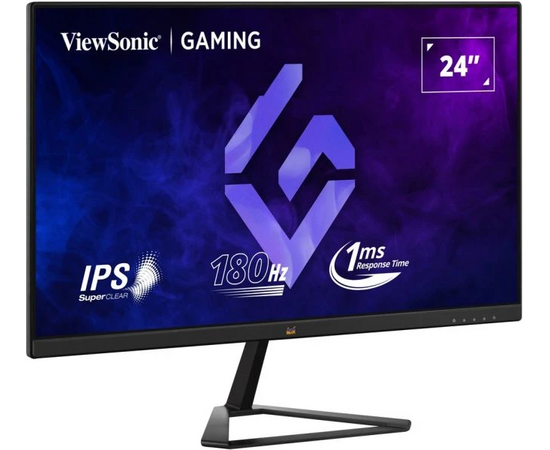  Монитор ViewSonic VX2479-HD-PRO черный IPS LED 1ms 16:9 HDMI матовая 1000:1 250cd 178гр/178гр 1920x1080 180Hz DP FHD 5.2кг 