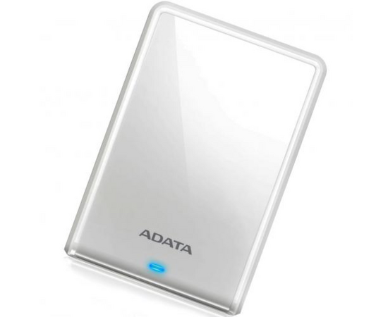  HDD ext 2,5" 1.0TB USB3.1 ADATA Slim HV620S, белый (AHV620S-1TU31-CWH) 