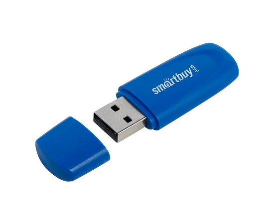  USB-флешка SMARTBUY Scout (SB008GB2SCB) UFD 2.0 008GB Blue 