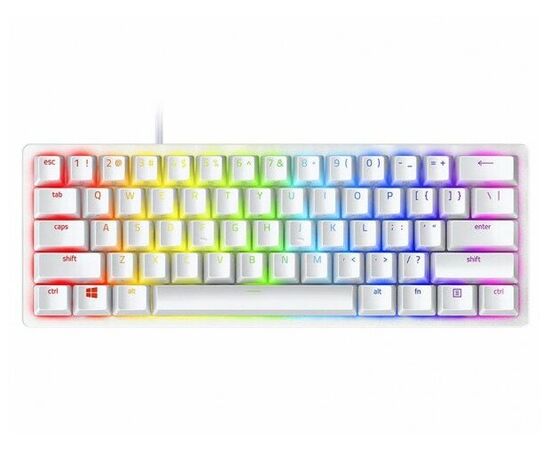  Игровая клавиатура Razer Huntsman Mini - Mercury Ed (RZ03-03392200-R3R1) Red Switch Russian Layout 