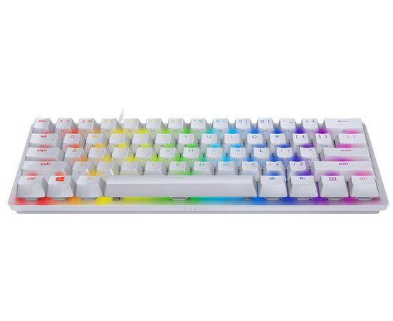  Игровая клавиатура Razer Huntsman Mini - Mercury Ed (RZ03-03392200-R3R1) Red Switch Russian Layout 