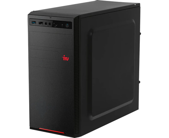  ПК IRU Home 310H6SE (1994642) MT i3 12100 (3.3) 8Gb SSD1Tb UHDG 730 Free DOS GbitEth 400W черный 