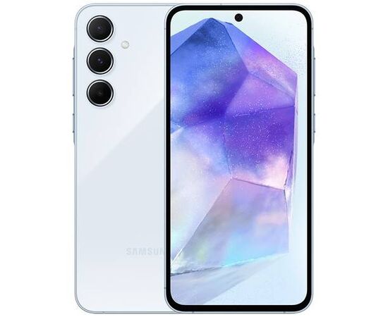  Смартфон Samsung Galaxy A55 5G 8/256Gb Awesome Iceblue (Голубой) 