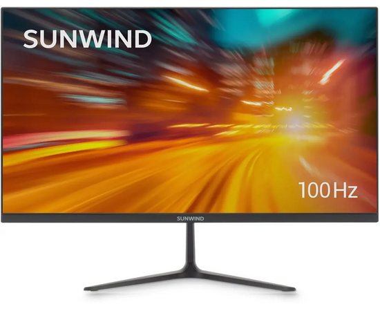  Монитор SunWind SM-22FV222 (SM22VB01) 21.5", черный 