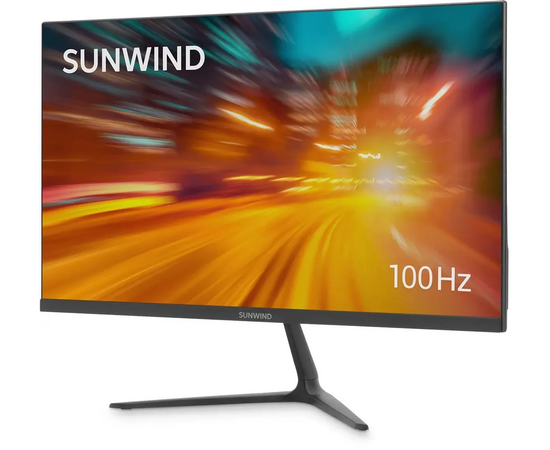  Монитор SunWind SM-22FV222 (SM22VB01) 21.5", черный 