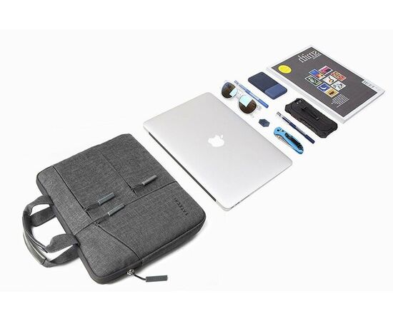  Сумка Satechi ST-LTB15 Water-Resistant Laptop Carrying Case Нейлон, Серый 