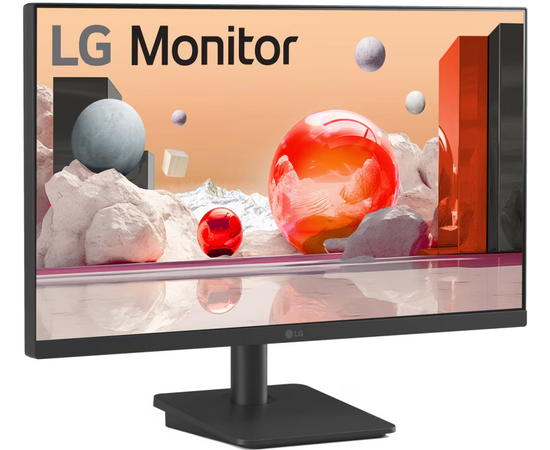  Монитор LG 25MS500-B черный 