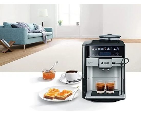  Кофемашина Bosch TIS65621RW 1500Вт серебристый 