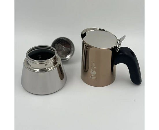  Гейзерная кофеварка Bialetti New Venus Rame Induzione 7282 2 чашки 