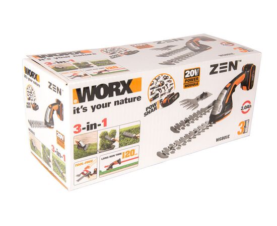  Ножницы аккумуляторные WORX WG801E.9 без АКБ и ЗУ 