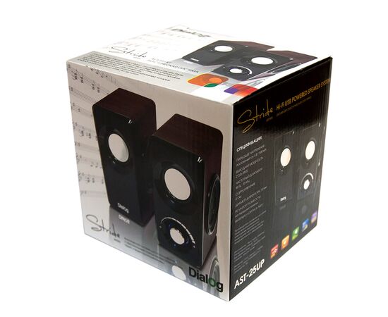  Колонки Dialog Stride AST-25UP Black 