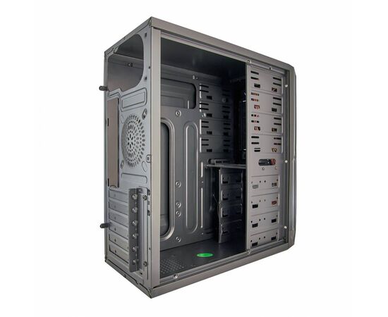  Корпус ExeGate XP-332 Black, (EX283069RUS) ATX, <XP350, Black,120mm>, 2*USB, Audio 