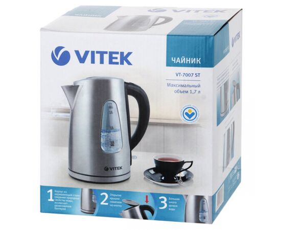  Чайник Vitek VT-7007 ST нерж 