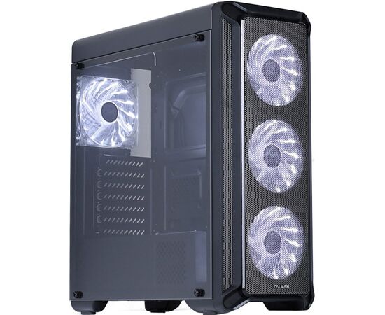  Корпус Zalman i3 черный без БП ATX 2x120mm 2xUSB2.0 1xUSB3.0 audio bott PSU 