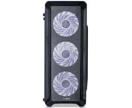  Корпус Zalman i3 черный без БП ATX 2x120mm 2xUSB2.0 1xUSB3.0 audio bott PSU 