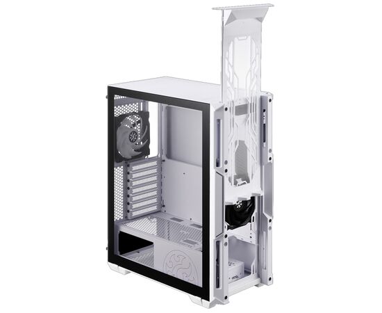  Корпус ADATA XPG STARKER (STARKER-WHCWW) белый Mid-Tower, Micro-ATX, Mini-ITX, Standard-ATX, USB 3.2 Gen1 Type-A 