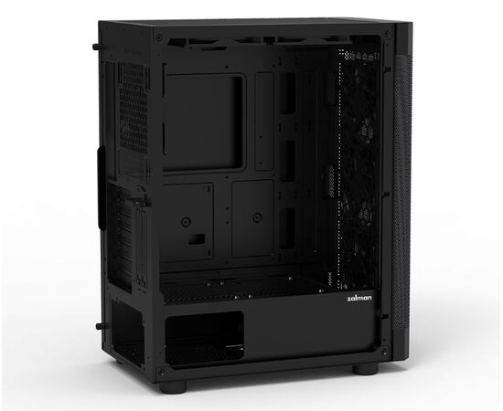  Корпус ZALMAN i4, ATX, Black, Front Mesh, Side Mesh, 2x3.5", 2x2.5", 1xUSB2.0, 2xUSB3.0, Front 3x120mm, Rear 1x120mm, Top 2x120mm 
