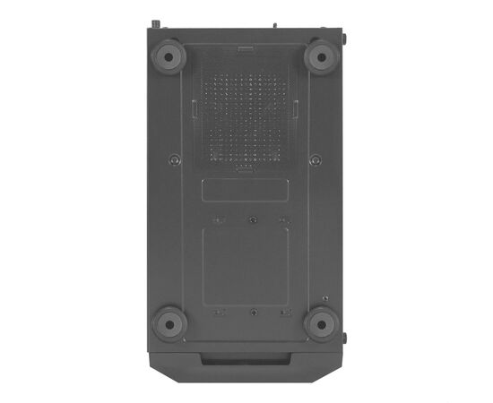  Корпус ExeGate EVO-8227 EX295765RUS Miditower (ATX, без БП, 2*USB+1*USB3.0+HD Audio, черный, 3 вент. с RGB подсветкой, бок. панель - зак. стекло) 