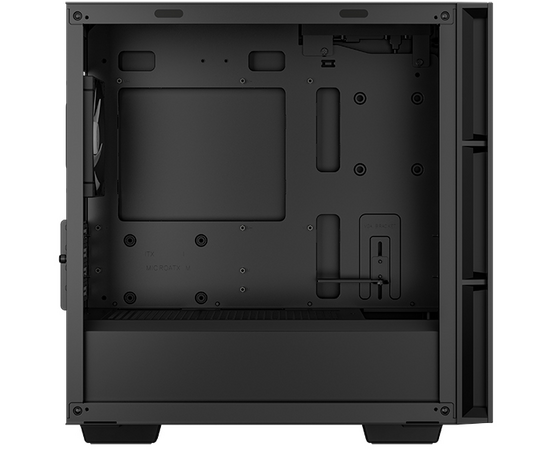  Корпус Deepcool CH360 black (R-CH360-BKAPE3-G-1) MiniTower (mATX, без БП, ARGB, USB3.2 Type-A + USB3.2 Type-C) 