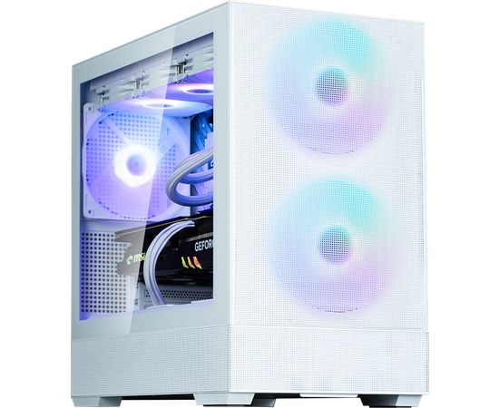  Корпус ZALMAN P30 Air, mATX, White, Window, 2xCombo (3.5'' or 2.5''), 3x2.5", 1xUSB Type-C, 1xUSB3.0, Front 2x140mm ARGB, Rear 1x140mm ARGB 