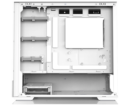  Корпус ZALMAN P30 Air, mATX, White, Window, 2xCombo (3.5'' or 2.5''), 3x2.5", 1xUSB Type-C, 1xUSB3.0, Front 2x140mm ARGB, Rear 1x140mm ARGB 