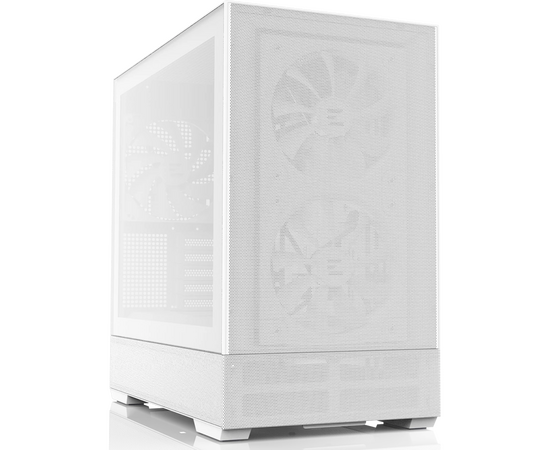  Корпус ZALMAN P30 Air, mATX, White, Window, 2xCombo (3.5'' or 2.5''), 3x2.5", 1xUSB Type-C, 1xUSB3.0, Front 2x140mm ARGB, Rear 1x140mm ARGB 