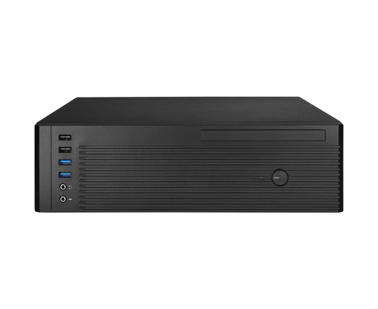  Корпус Chieftec Uni BE-10B-300 черный 300W mATX 2x80mm 2x120mm 2xUSB2.0 2xUSB3.0 audio bott PSU 